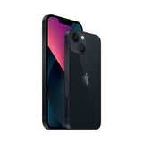 Refurbished iPhone 13 Midnight with HDR camera and Super Retina XDR display.