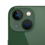 Refurbished iPhone 13 Mini Green with Super Retina XDR display.