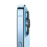 Refurbished iPhone 13 Pro Sierra Blue with HDR camera system and quality check assurance.