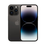 Refurbished iPhone 14 Pro Max Space Black with Super Retina XDR display and A16 Bionic chip.