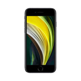 Refurbished iPhone SE 2020 Black with quality assurance and compact design.