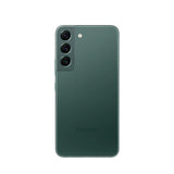 Refurbished Samsung Galaxy S22 in green, featuring smooth performance and Loop's 75-point quality check.