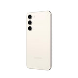 Refurbished Samsung Galaxy S23 in Cream with elegant finish and quality assurance.