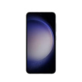 Refurbished Samsung Galaxy S23 in Phantom Black with vibrant display.