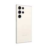 Refurbished Samsung Galaxy S23 Ultra in Cream with 75-point quality check.