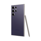 Refurbished Samsung Galaxy S24 Ultra in Titanium Violet with advanced camera system.