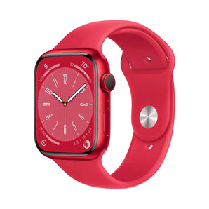 Refurbished Apple Watch Series 8 - 45mm PRODUCT(RED) Aluminium Case with Red Sport Band