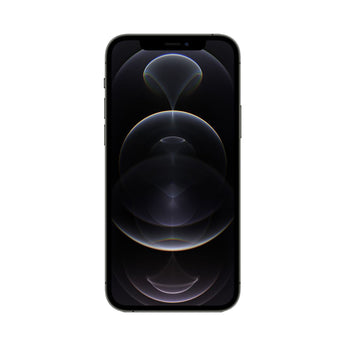 Refurbished iPhone 12 Pro Max Graphite with Super Retina XDR display and HDR camera features.