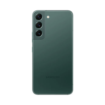 Refurbished Samsung Galaxy S22+ in Green with quality assurance.